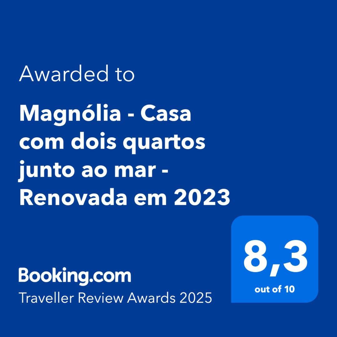 Magnolia - Casa Com Dois Quartos Junto Ao Mar - Renovada Em 2023 Mosteiros  Dış mekan fotoğraf